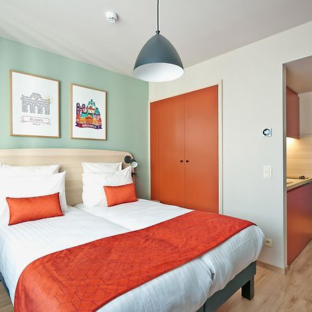 อพาร์ตซิตี้ กงฟอร์ต บรูเซล มิดี Aparthotel Saint-Gilles ภายนอก รูปภาพ