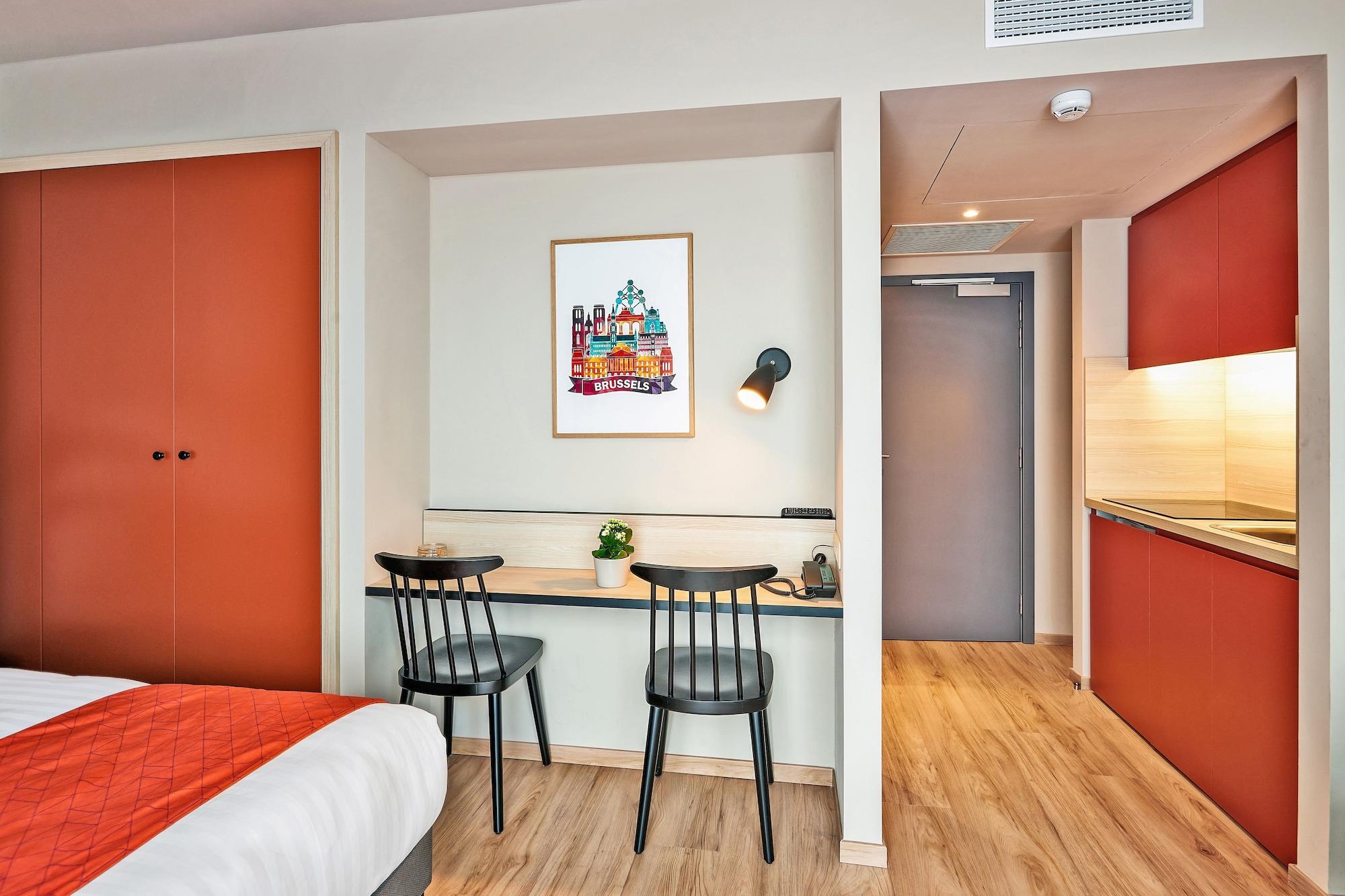 อพาร์ตซิตี้ กงฟอร์ต บรูเซล มิดี Aparthotel Saint-Gilles ภายนอก รูปภาพ