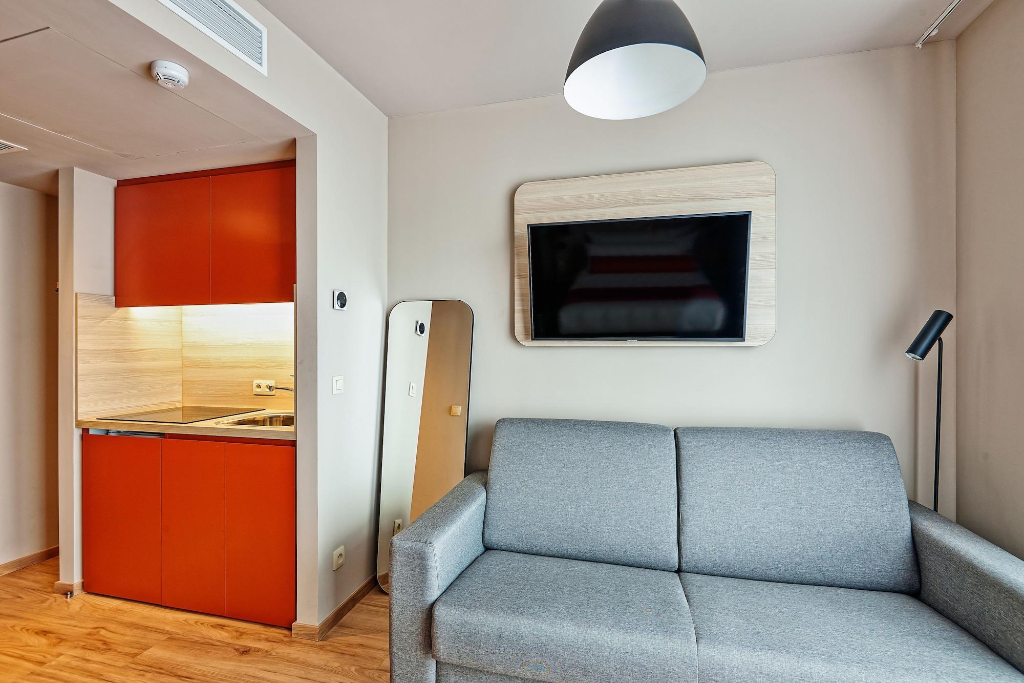 อพาร์ตซิตี้ กงฟอร์ต บรูเซล มิดี Aparthotel Saint-Gilles ภายนอก รูปภาพ