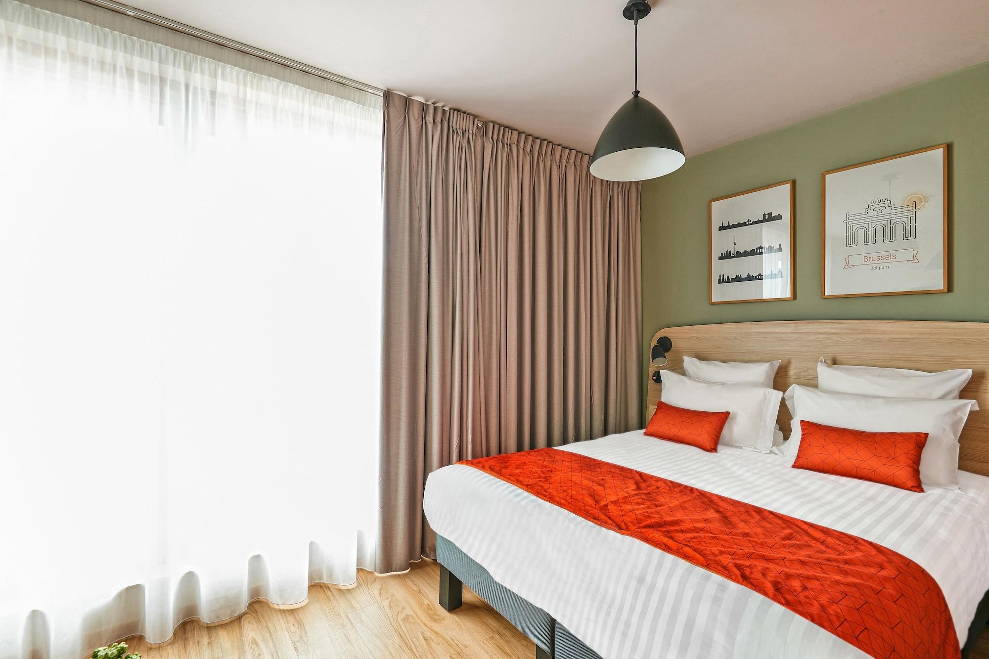 อพาร์ตซิตี้ กงฟอร์ต บรูเซล มิดี Aparthotel Saint-Gilles ภายนอก รูปภาพ