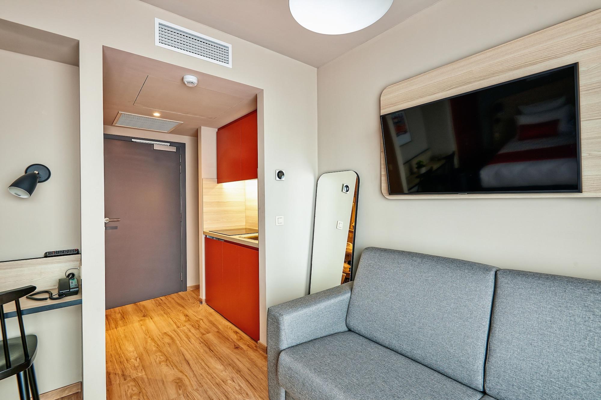 อพาร์ตซิตี้ กงฟอร์ต บรูเซล มิดี Aparthotel Saint-Gilles ภายนอก รูปภาพ