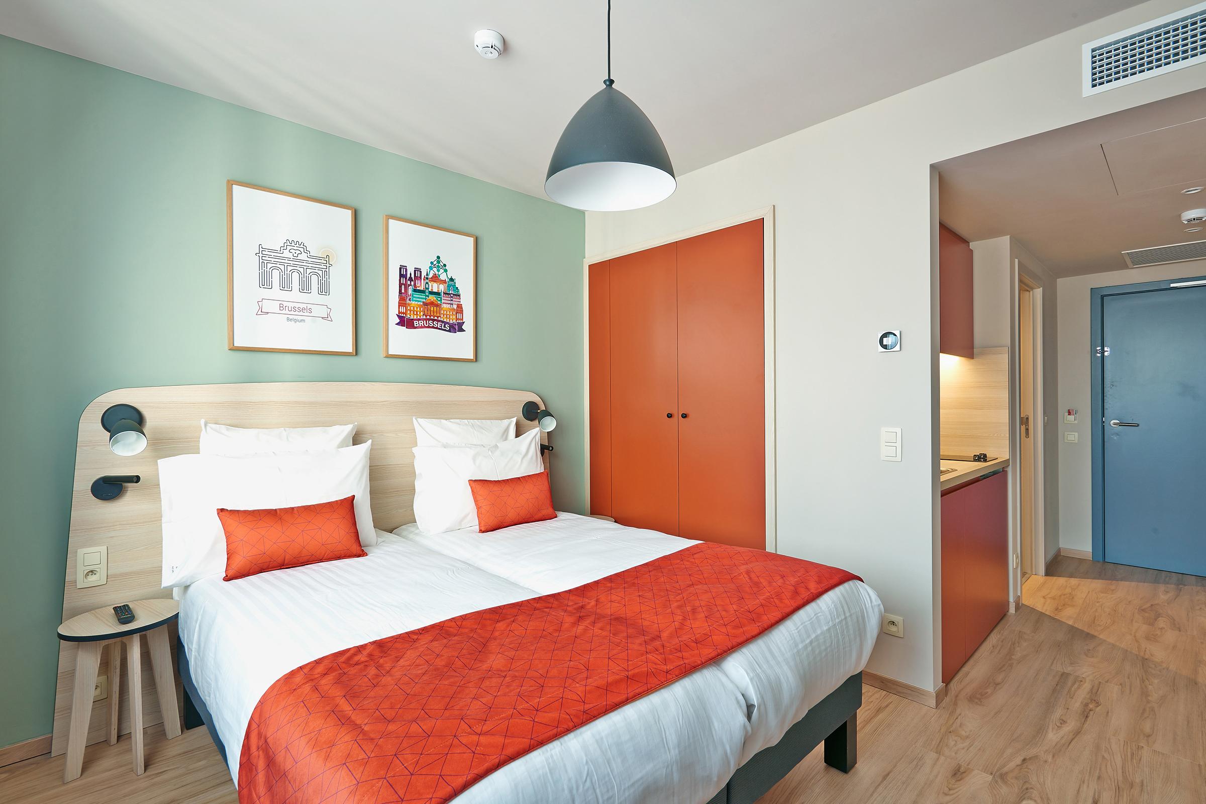อพาร์ตซิตี้ กงฟอร์ต บรูเซล มิดี Aparthotel Saint-Gilles ภายนอก รูปภาพ